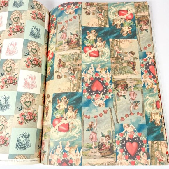 Pepin Vintage Style Hearts Gift & Creative Paper Volume 19 12 sheets - Picture 7 of 14